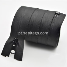Zíper de nylon de metal impermeável personalizado para saco